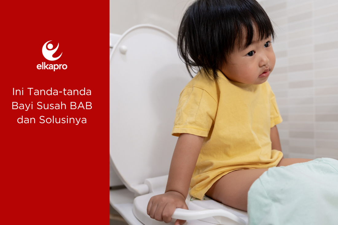 Ini Tanda-tanda Bayi Susah BAB dan Solusinya